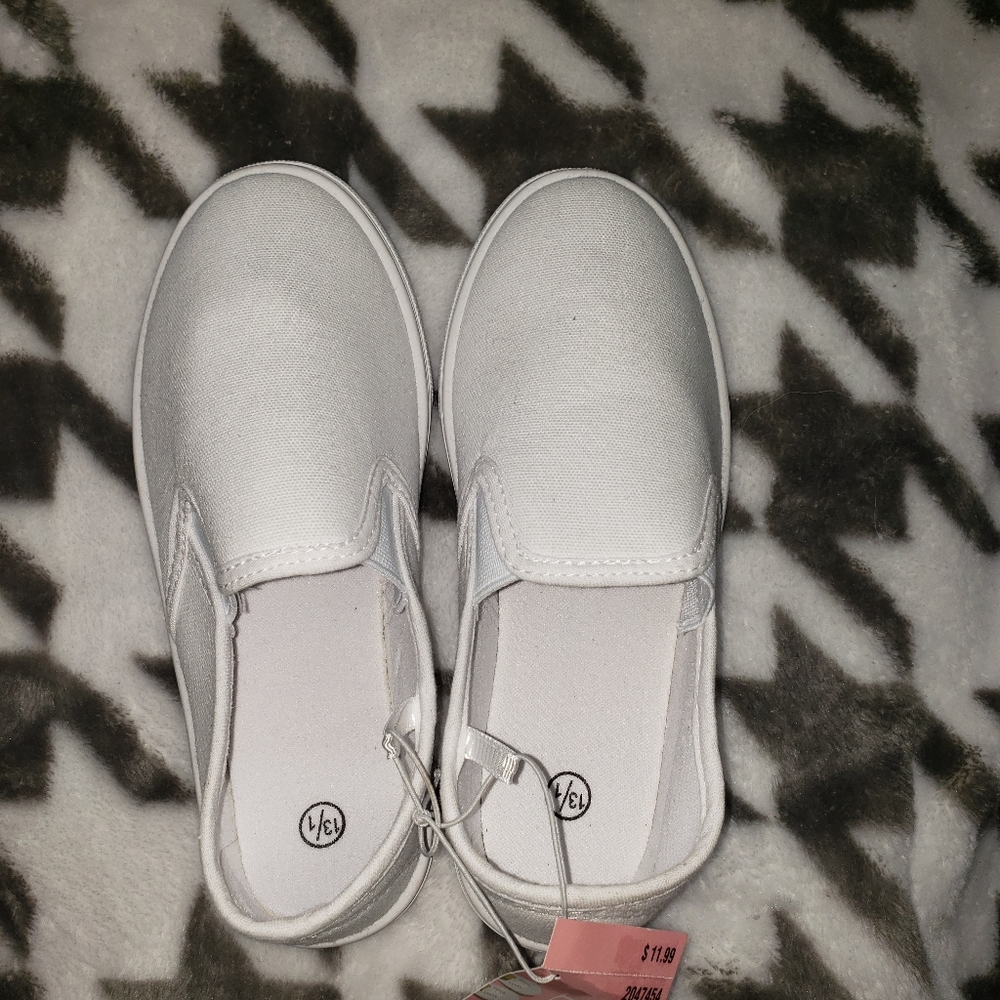 DYI white  Van like shoes size 13/1